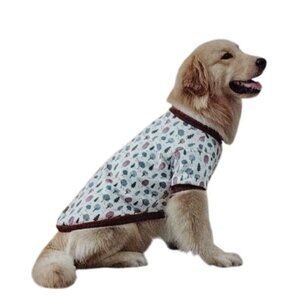 Koolaburra By UGG Dog XL Ginger Brown Print Pet Pajama Shirt